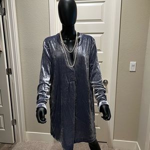 Anthropologie Velvet Dress